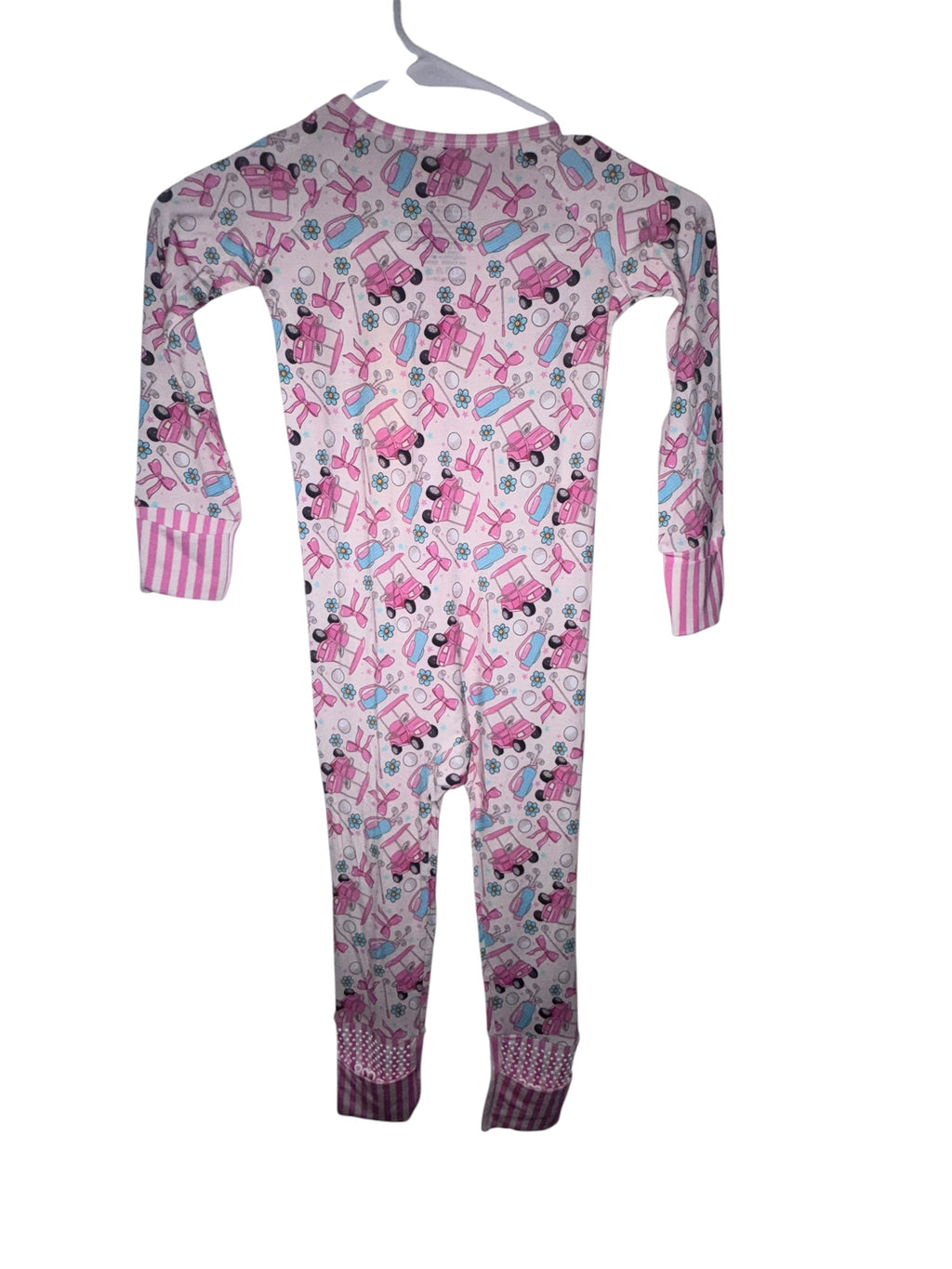 NWT &Me Bamboo Pink Golf Zippy Sleeper
