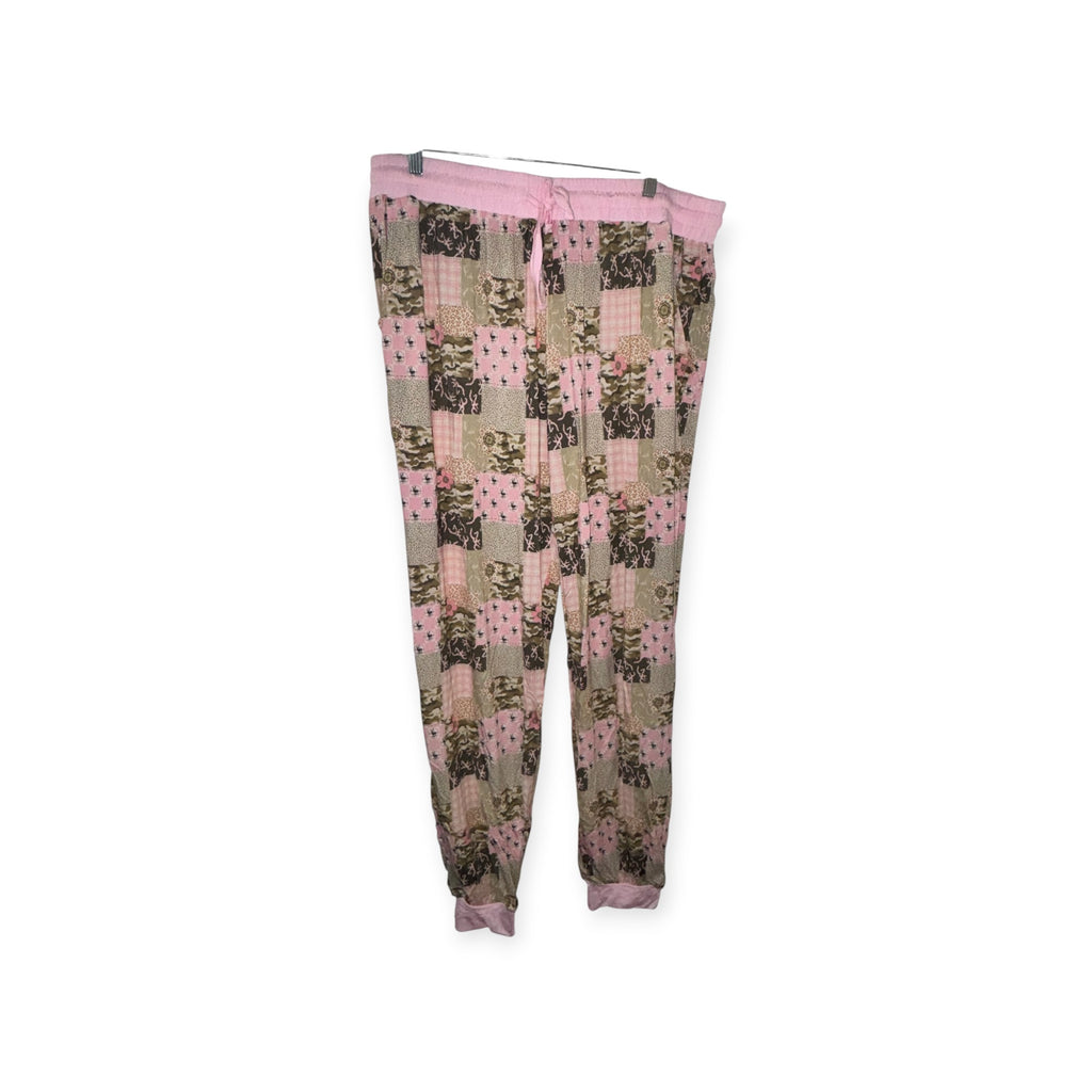 Pink/Green Camo - Lady Jogger Pants