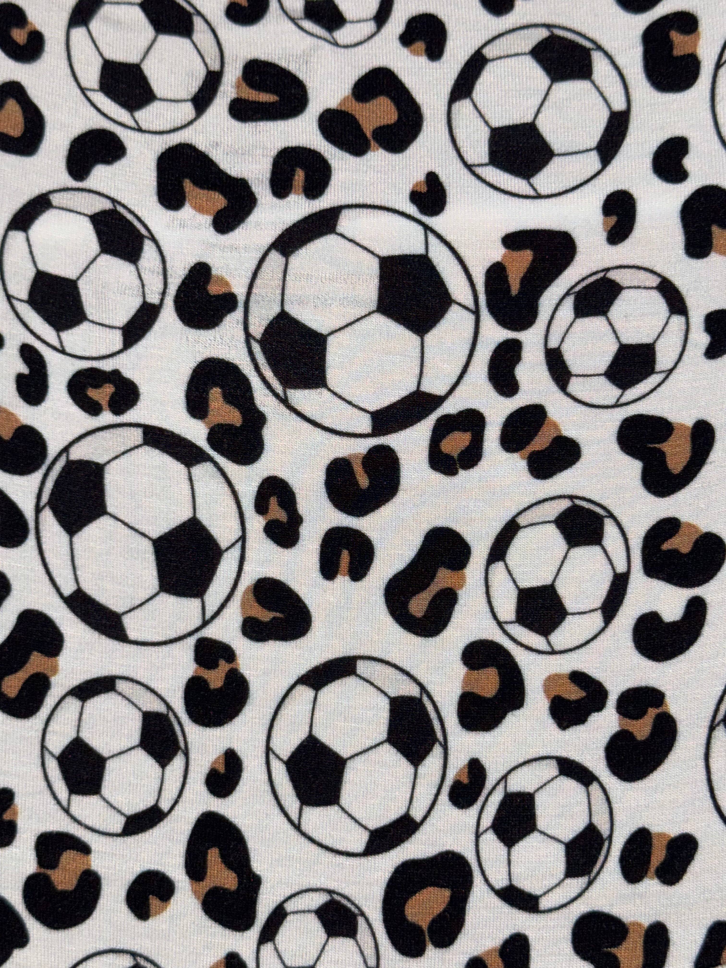 Cheetah Soccer - Short Sleeve Twirl Dress