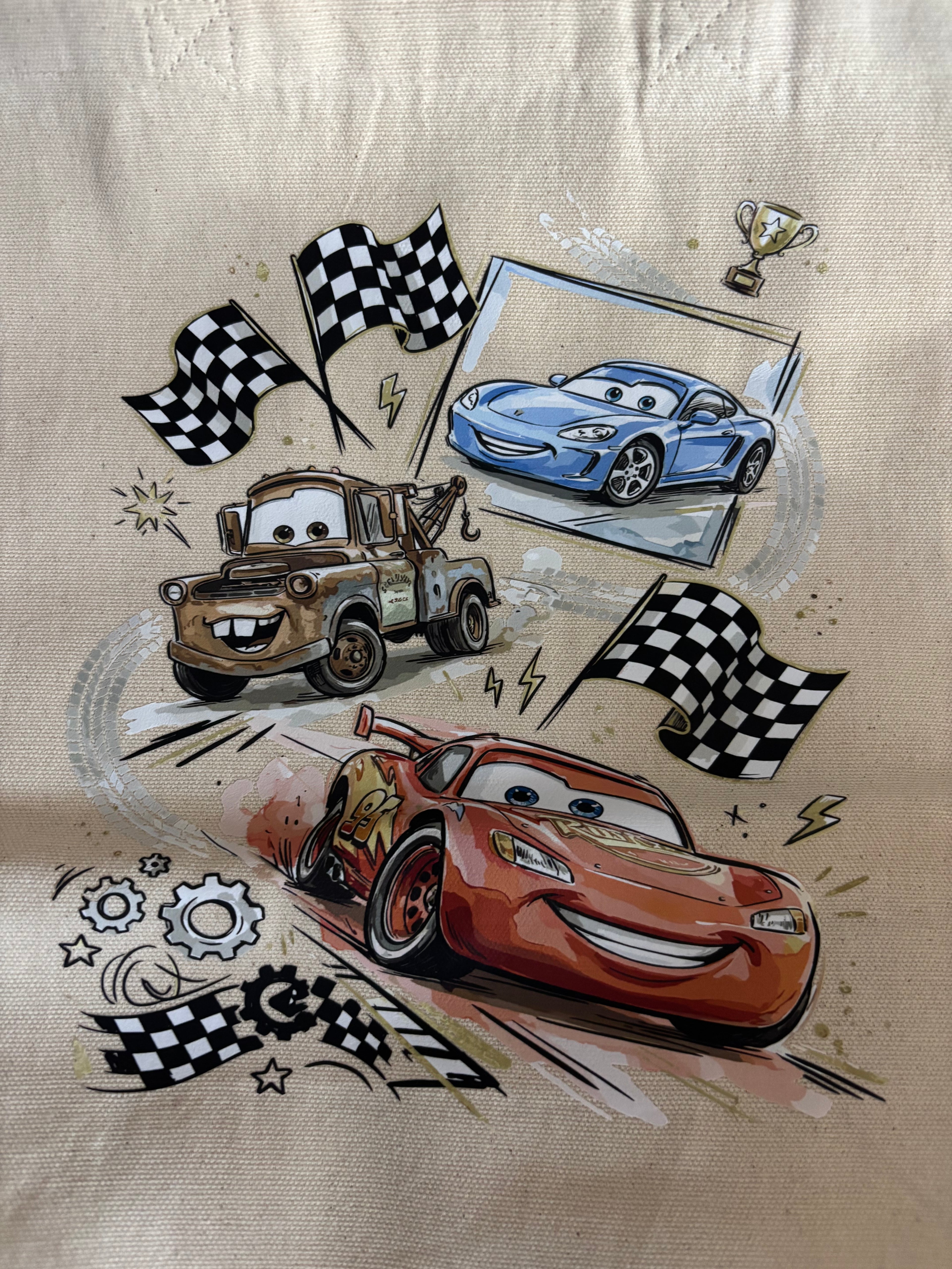 Mini Custom Canvas Tote Bags