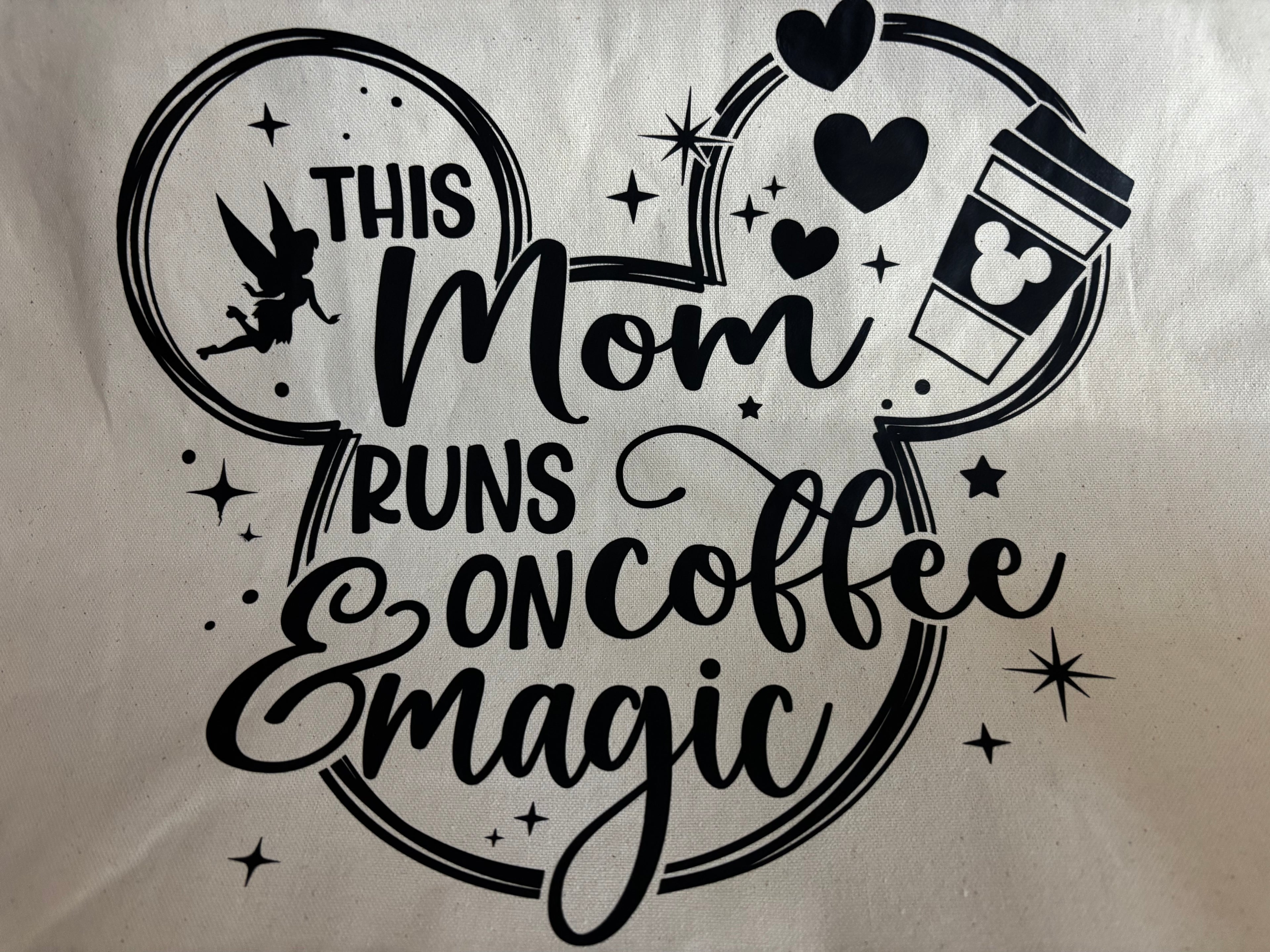 Custom MAMA Canvas Tote Bags