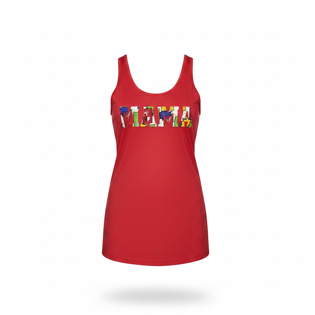 Looney Tunes Red MAMA - MAMA Tank Top