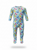 Rainbow Ducks - Long Sleeve Zippy