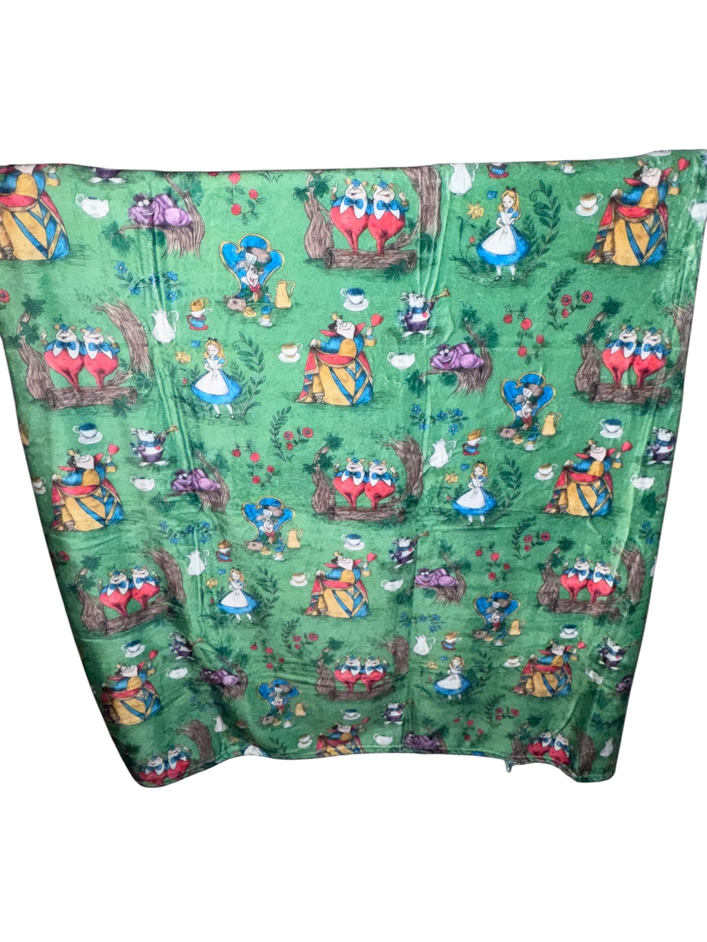 50x60 Alice in Wonderland Minky Plush Blanket
