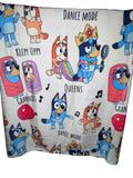 50x60 Bluey Minky Plush Blanket