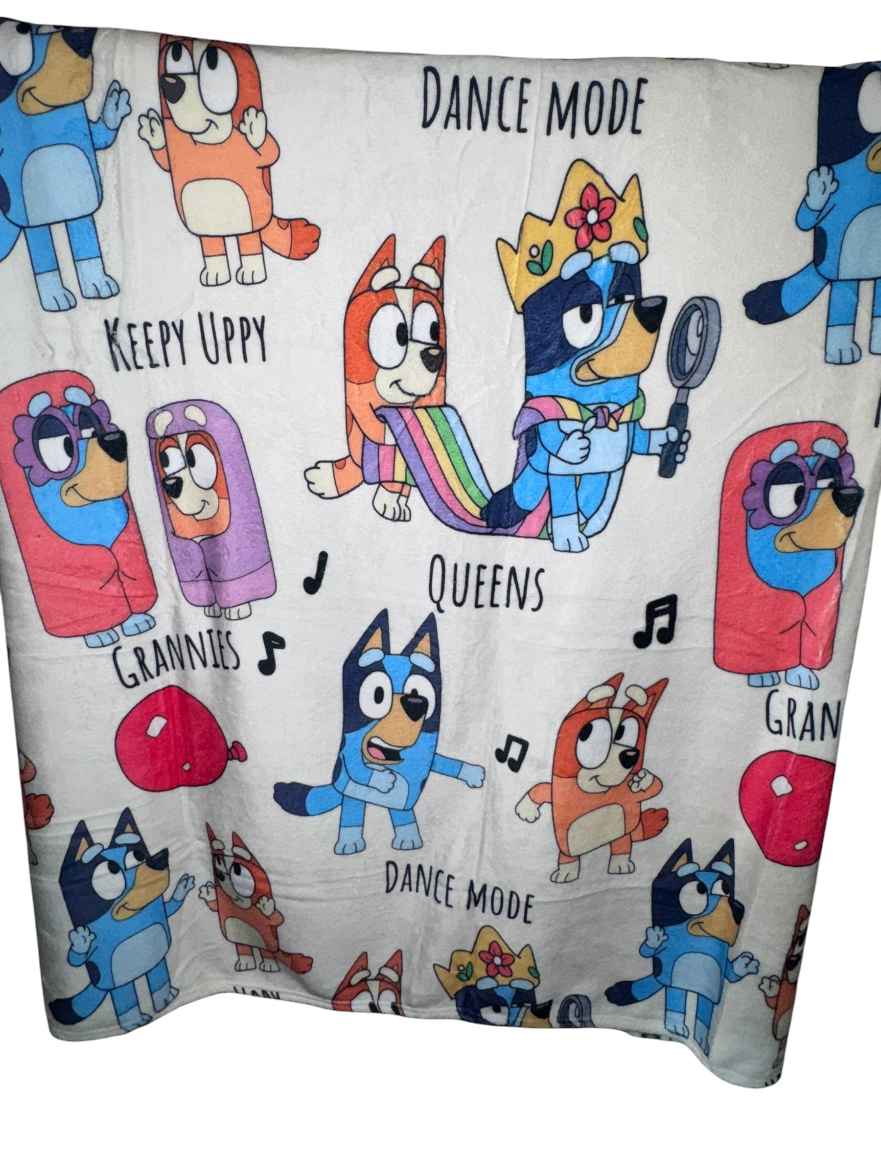 50x60 Bluey Minky Plush Blanket
