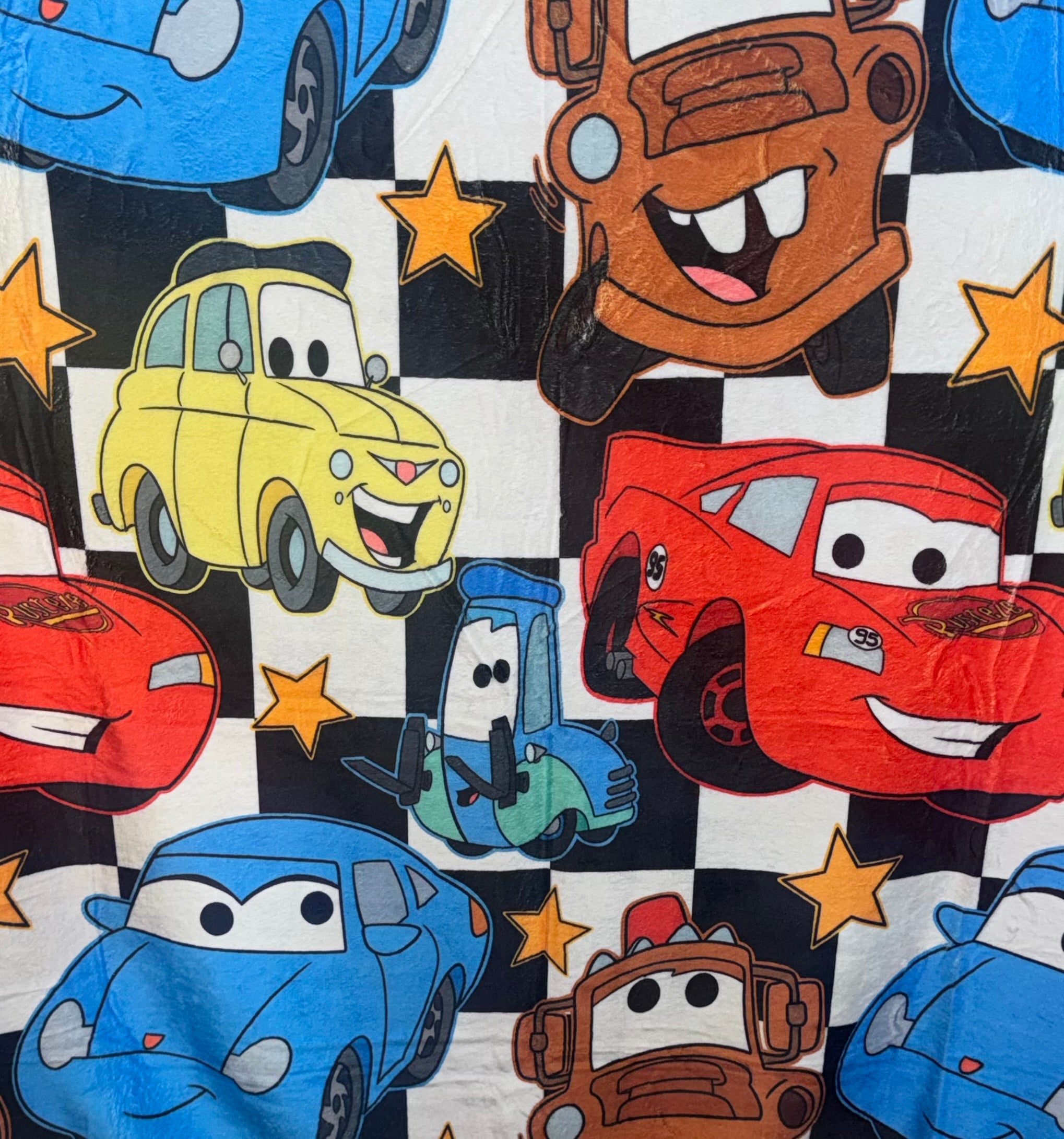50x60 Disney Cars Minky Plush Blanket