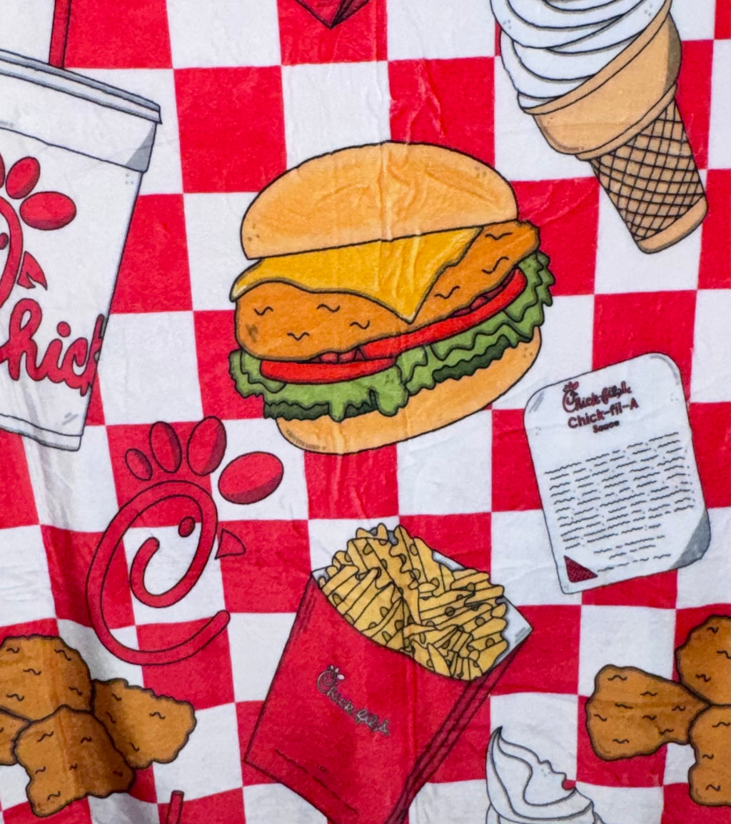 50x60 Chick-Fil-A Minky Plush Blanket