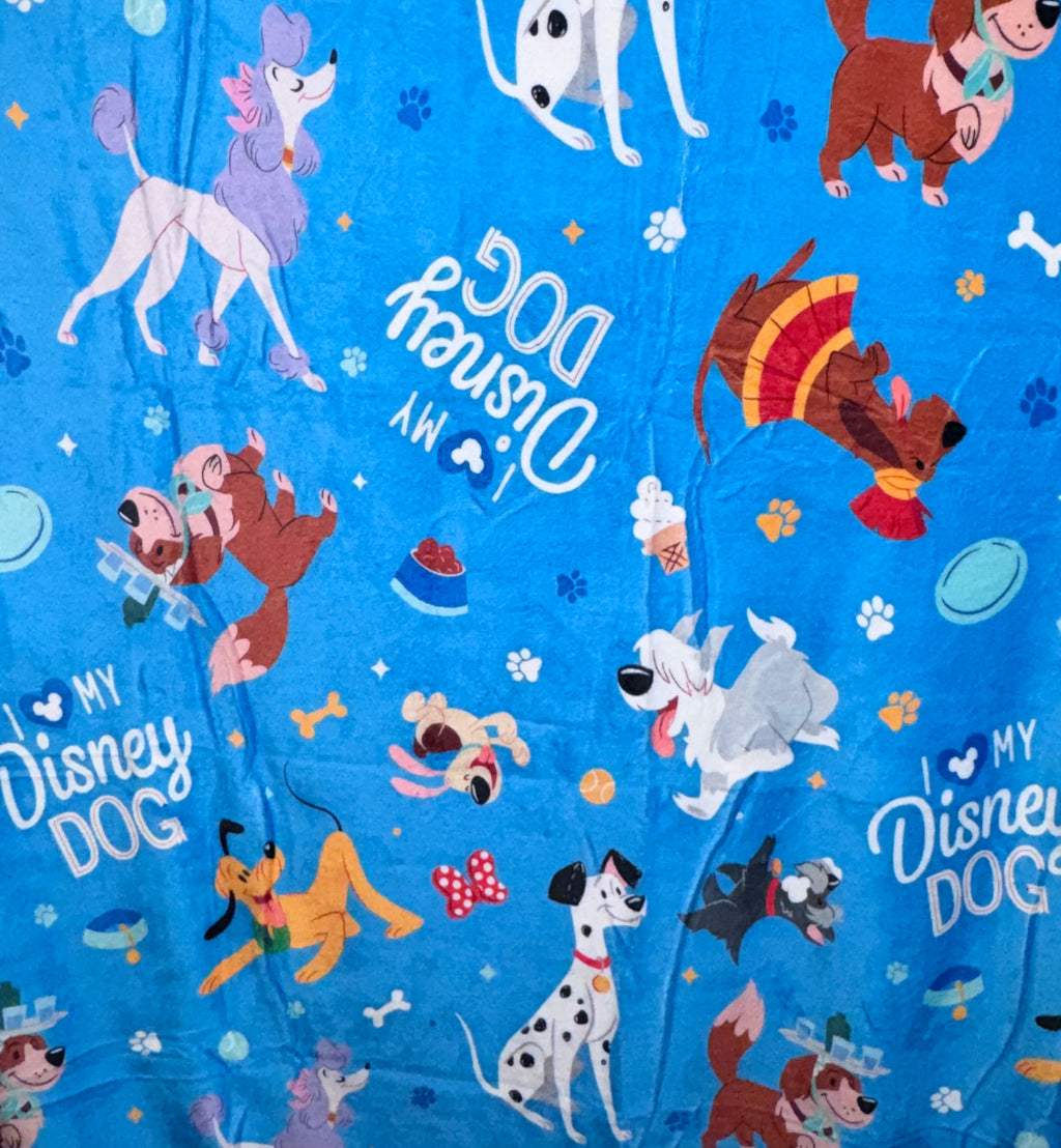 50x60 Disney Dog Minky Plush Blanket