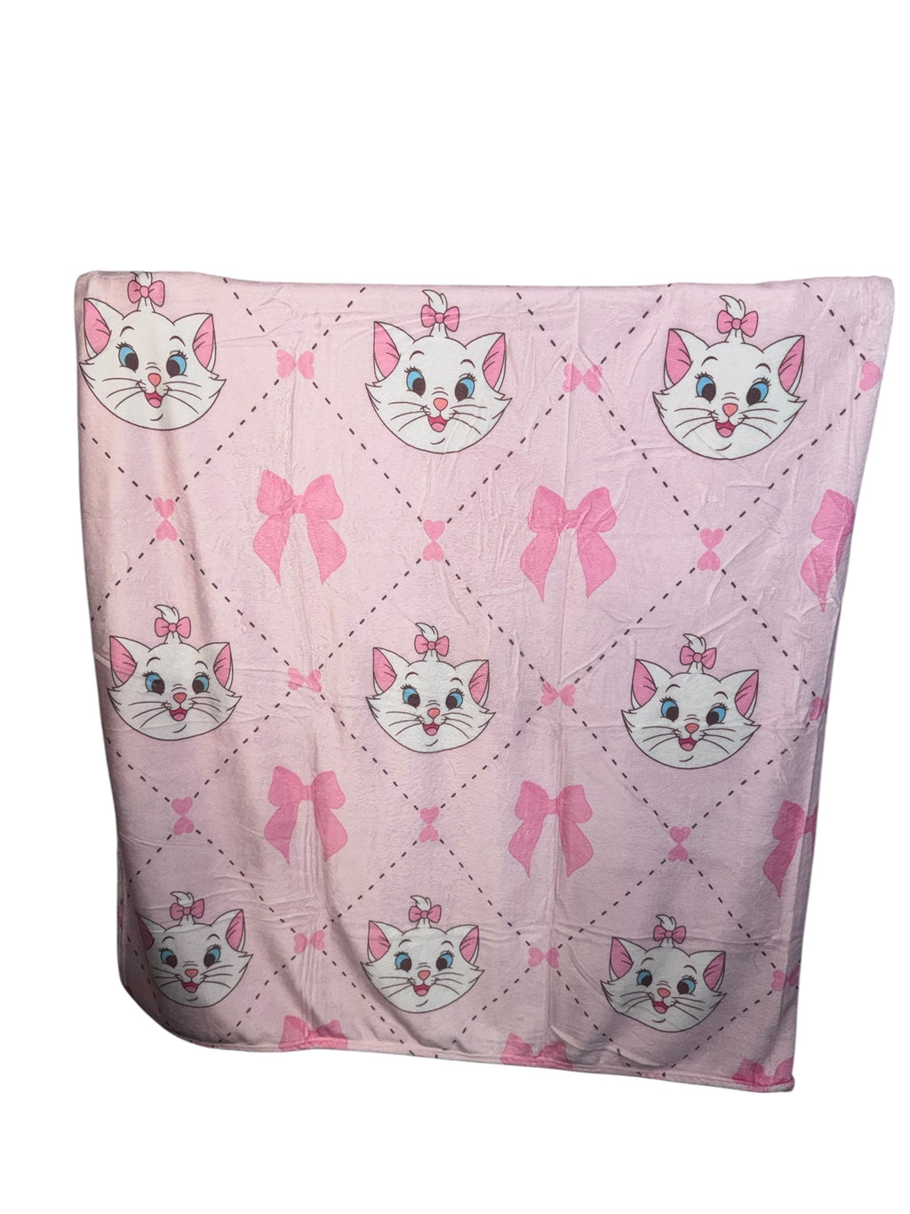 50x60 Marie Cat Minky Plush Blanket