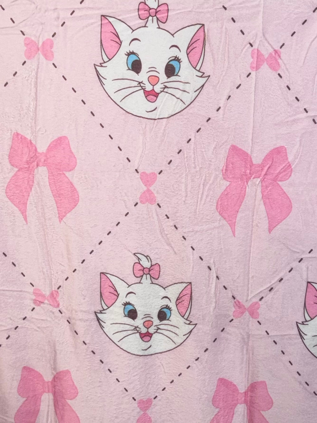 50x60 Marie Cat Minky Plush Blanket