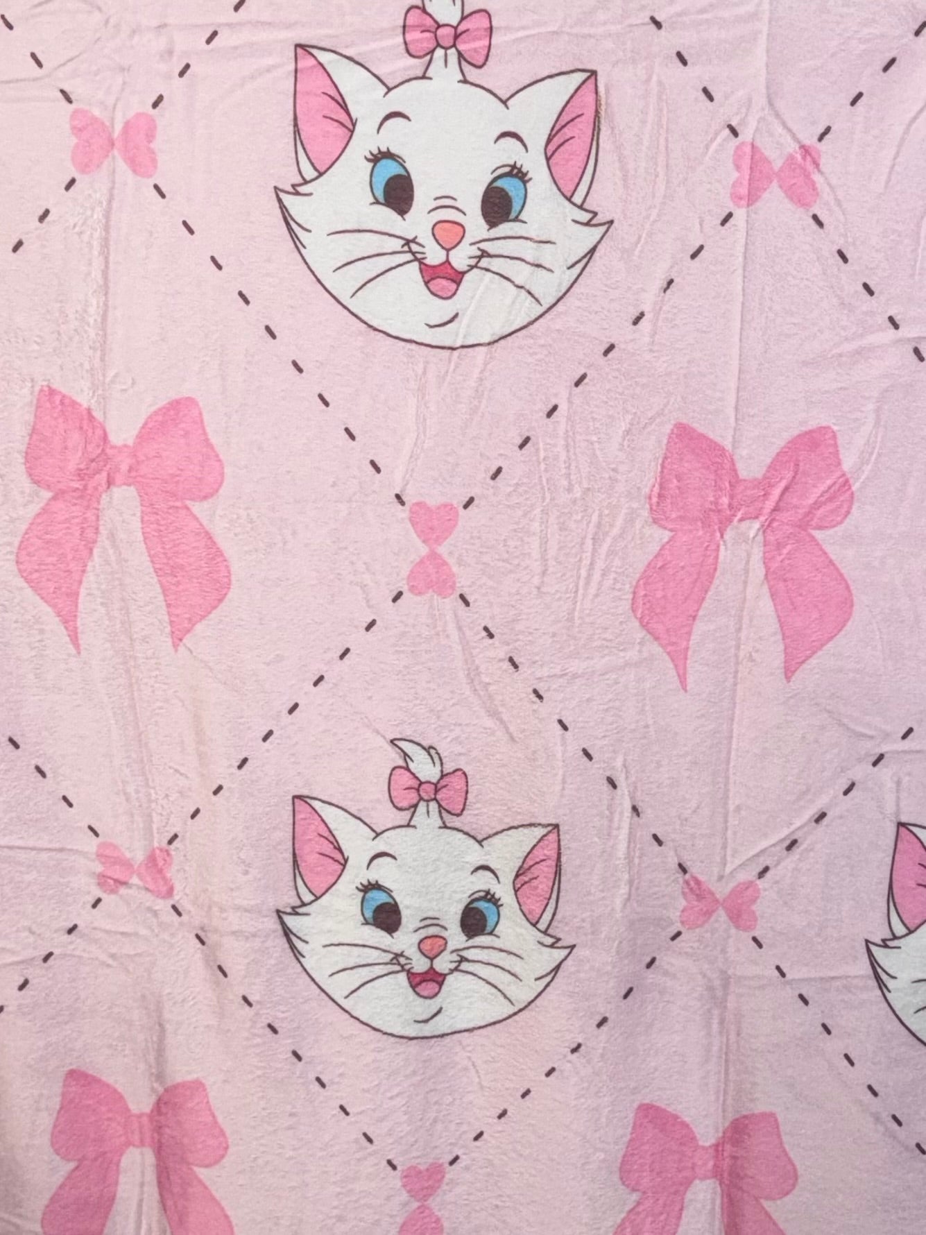50x60 Marie Cat Minky Plush Blanket