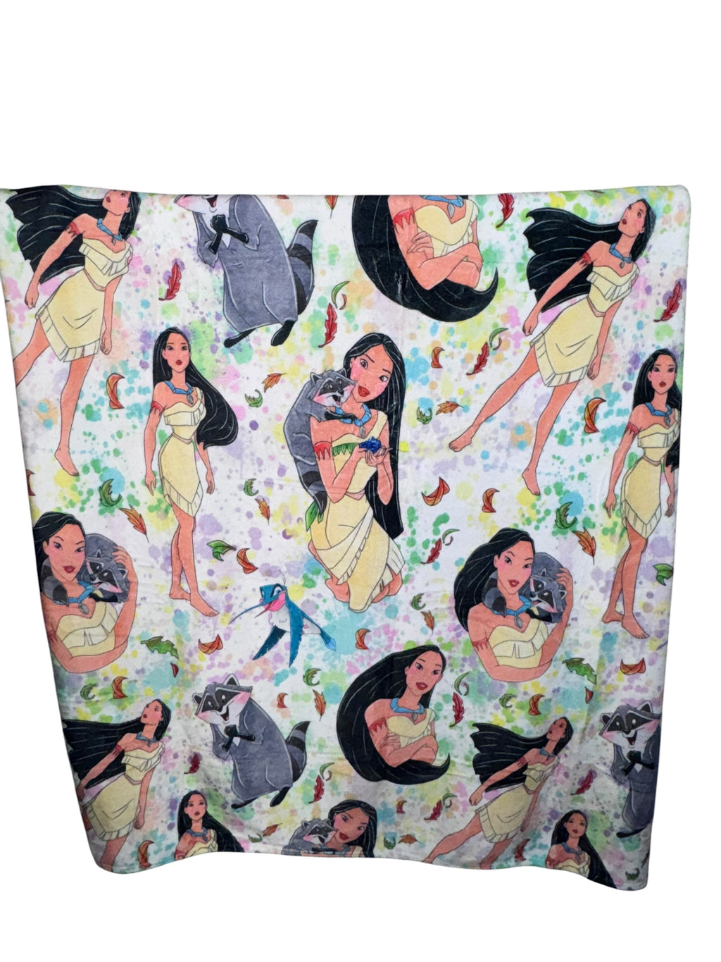 50x60 Pocahontas Minky Plush Blanket