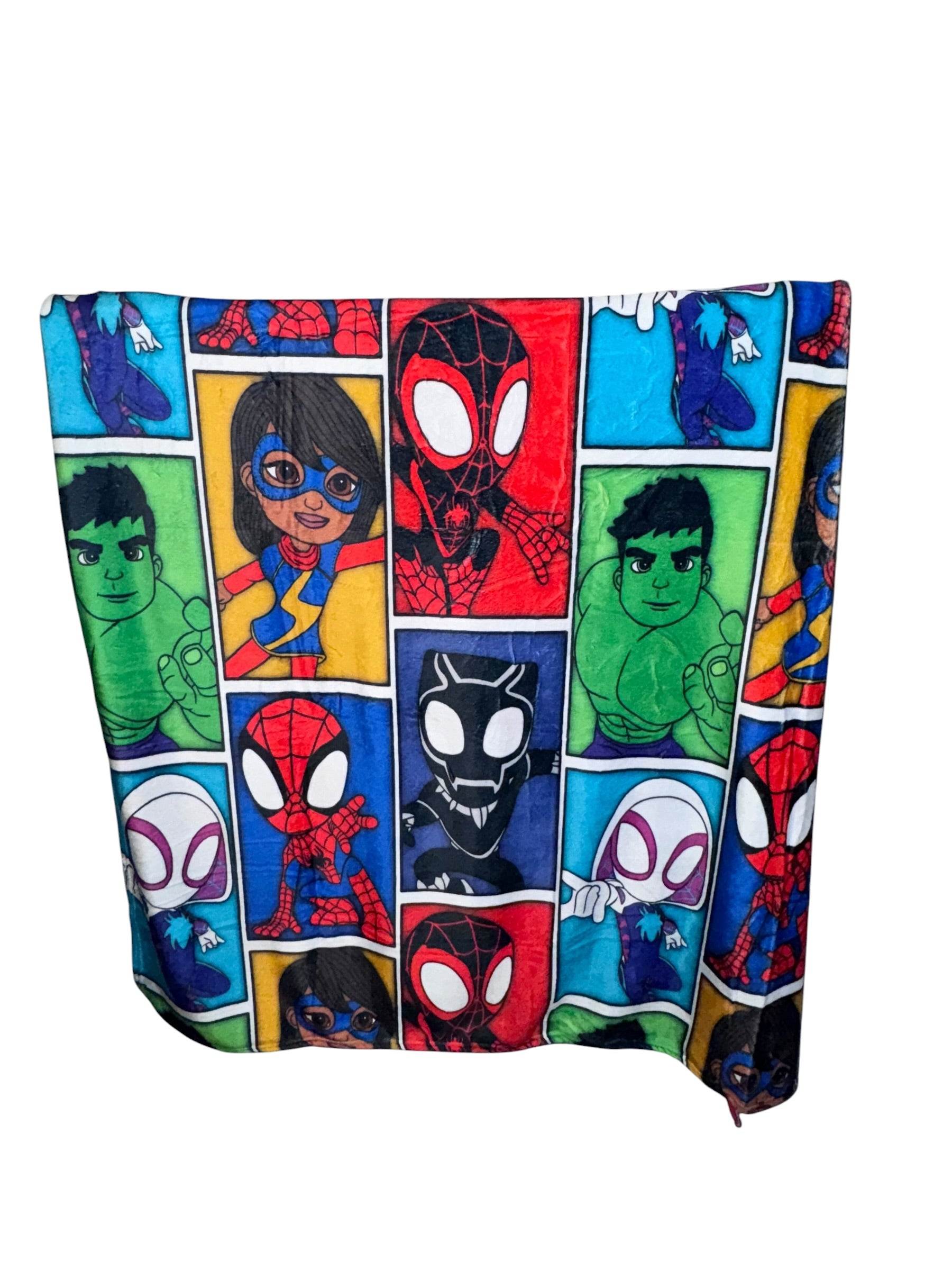 50x60 Spidey and Friends Minky Plush Blanket